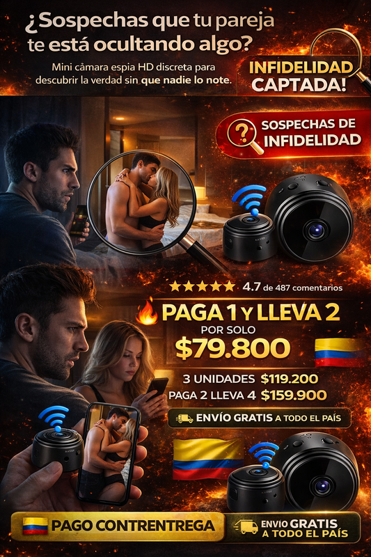 PROMO 2X1 mini camara A9